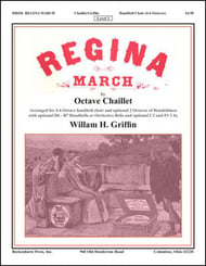 Regina March Handbell sheet music cover Thumbnail